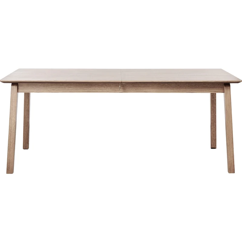 Banks Matbord 95x190-290 cm, Vitpigmenterad ek