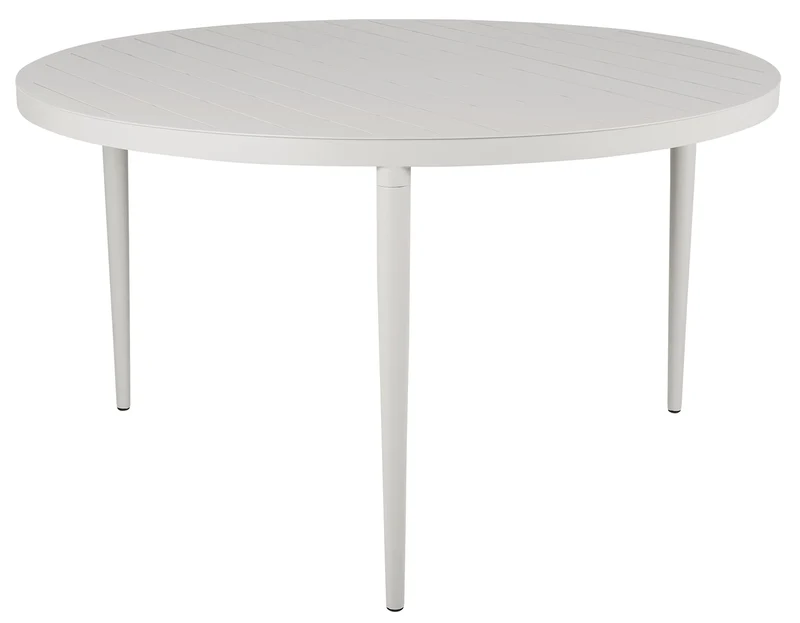 Bigby Matbord Rund 130 cm Light Grey
