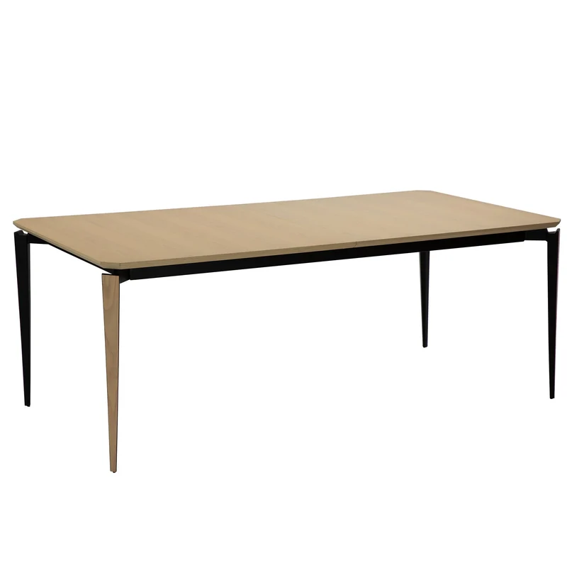 Edge Matbord 100x200-300 cm Light Oak