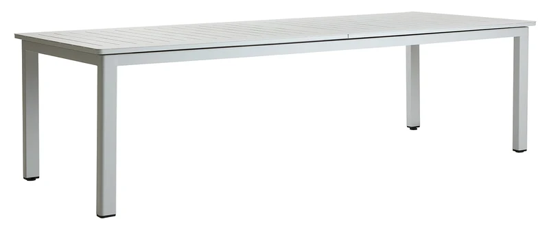 Lomma XL 260-380x100 cm Utebord Light Grey