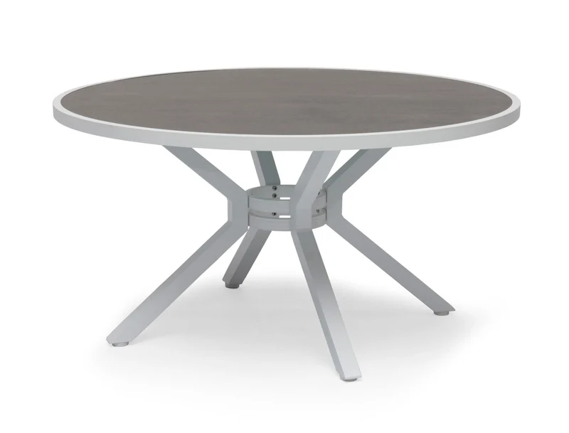Hånger Utebord Ø140 cm Vit