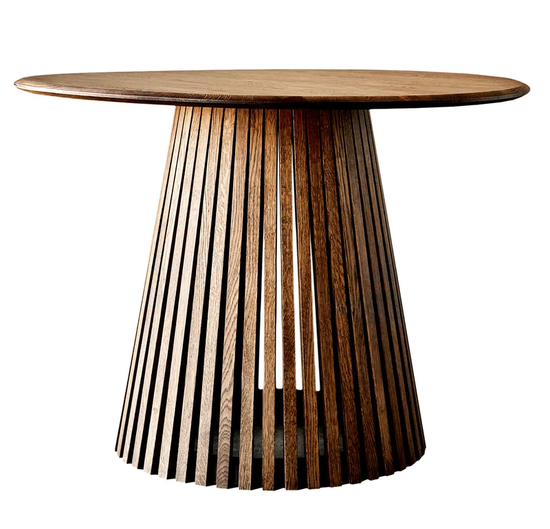Dominus Matbord Rund 110 cm Smoked Oak