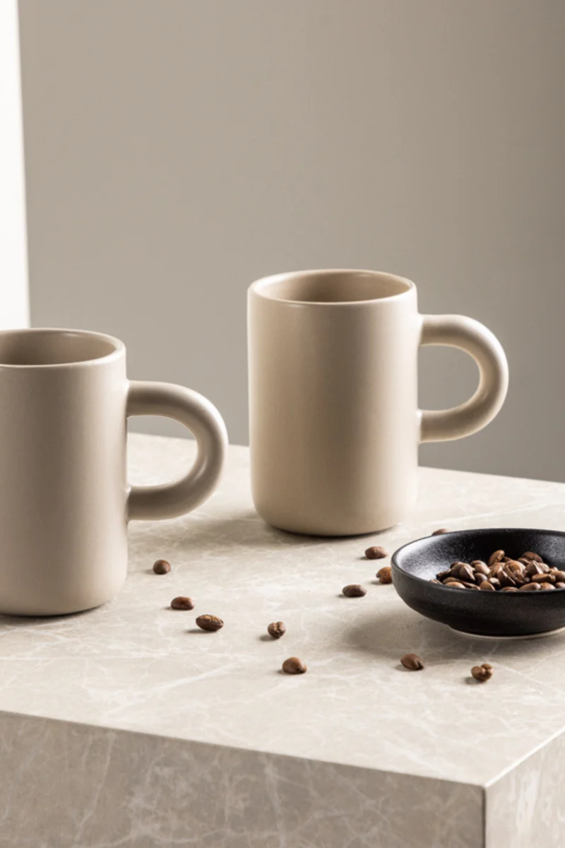 Active Kaffekoppar 7 4-Pack Beige