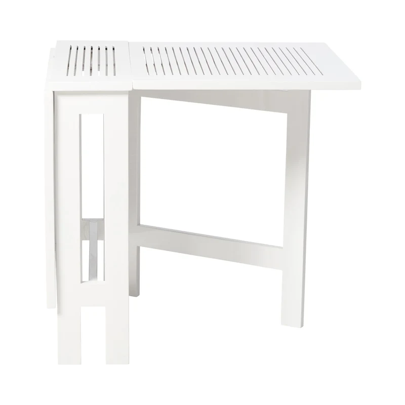 Klaffbord Butterfly 130x65 cm Vit