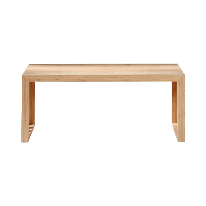Rib 104x35 cm Bänk Bambu