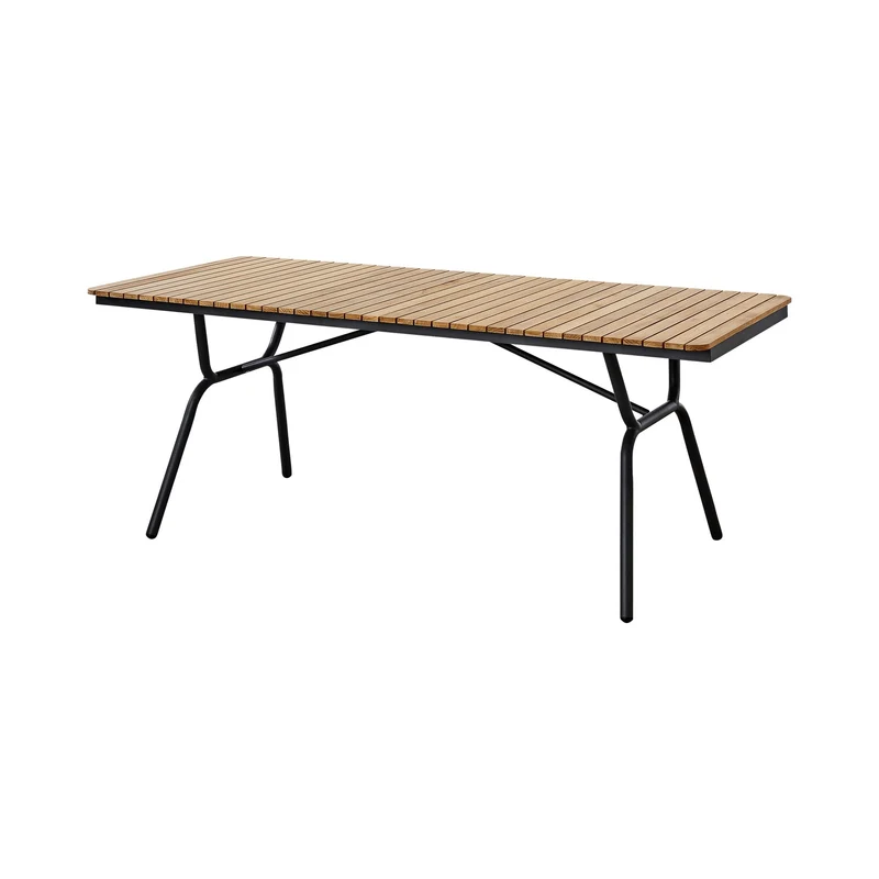 Parc Antracit/Teak Trädgårdsbord
