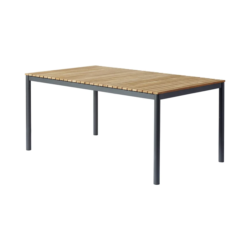 Mood Classic Trädgårdsbord i Teak/Antracit Aluminium 167x100 cm