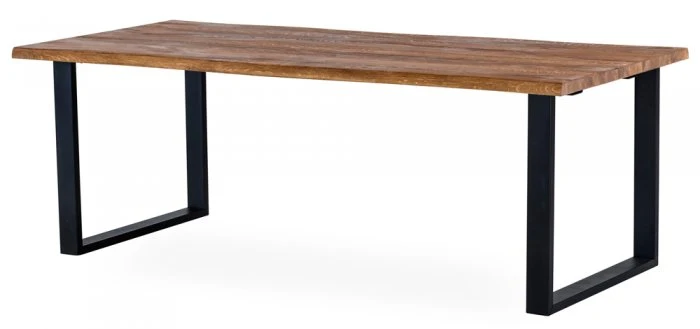 Exxet Matbord 210x95 cm Oljad Vildek/Svart