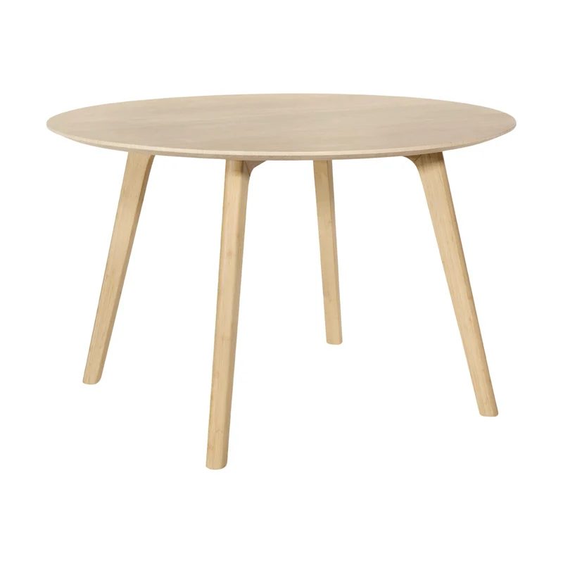 Elvo i Bambu Ø120 cm Runt Bord