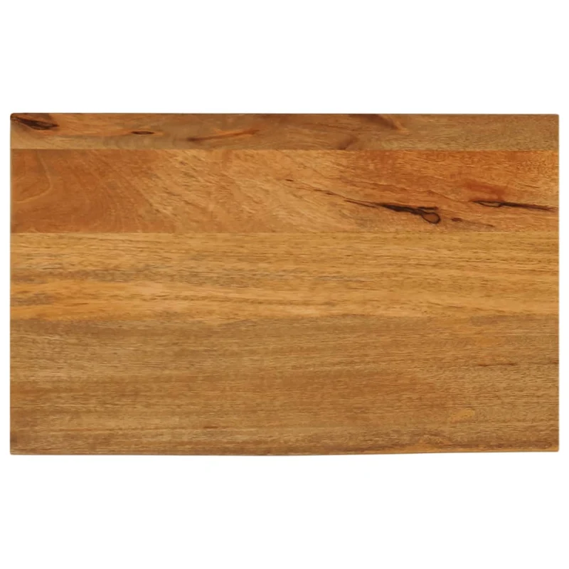 Bordsskiva 40x20x3,8 cm levande kant massivt mangoträ