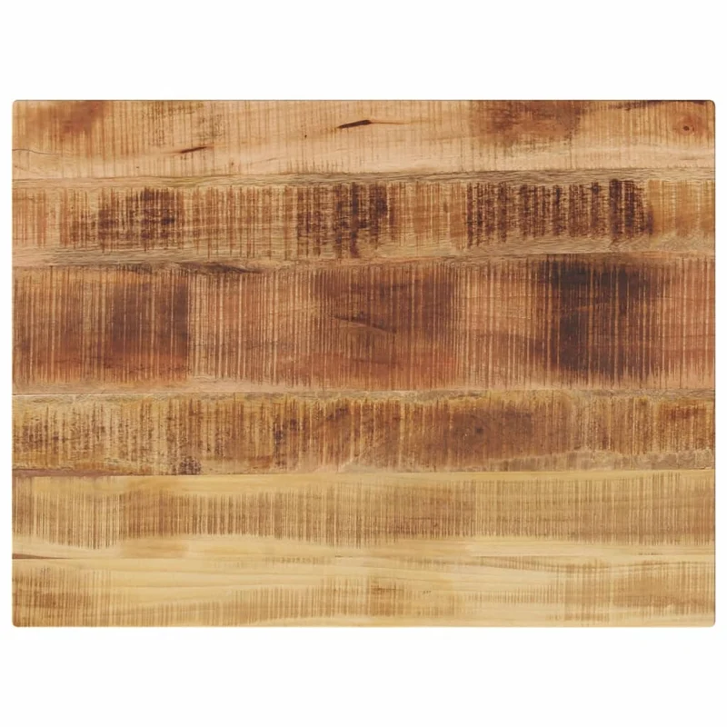 Bordsskiva 70x50x2,5 cm rektangulär massivt grovt mangoträ