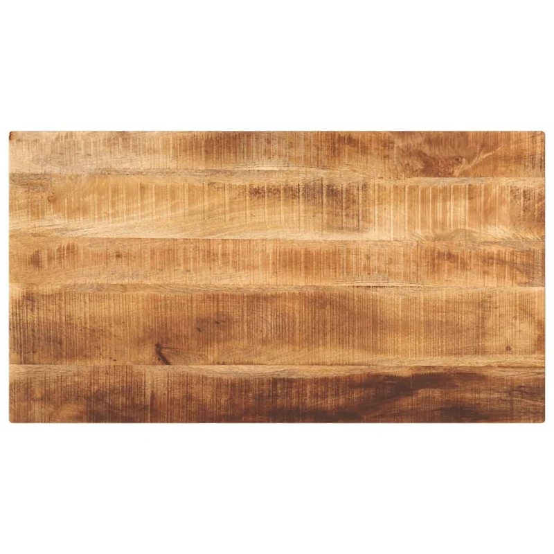 Bordsskiva 100x60x1,5 cm rektangulär massivt grovt mangoträ