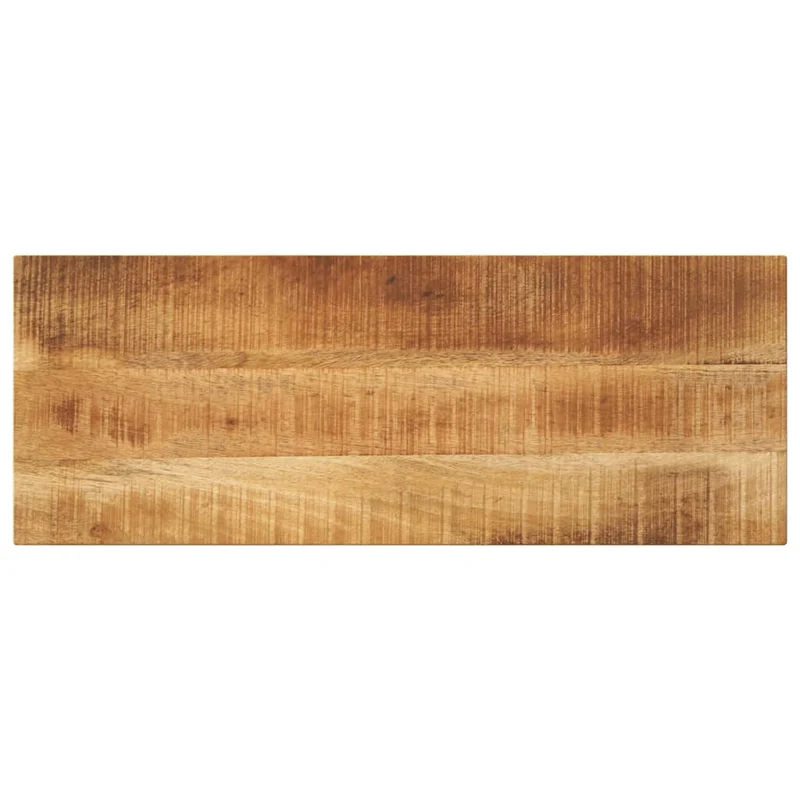 Bordsskiva 70x20x3,8 cm rektangulär massivt grovt mangoträ