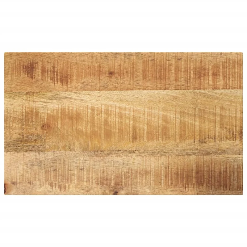 Bordsskiva 40x30x3,8 cm rektangulär massivt grovt mangoträ