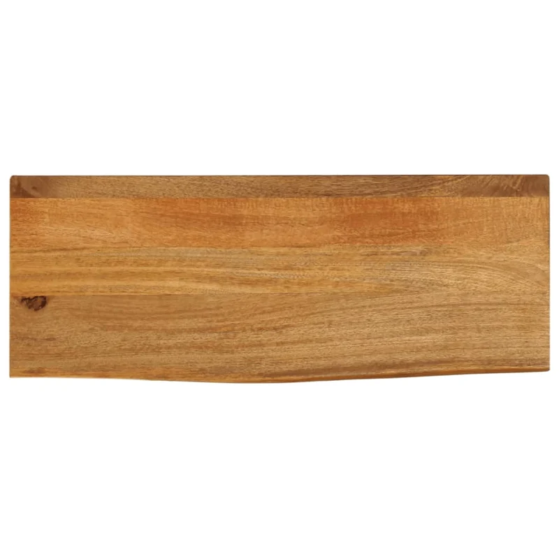 Bordsskiva 90x20x3,8 cm levande kant massivt mangoträ