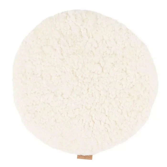 Ida stolsdyna (ej vadderad) 36 cm rund / Creme