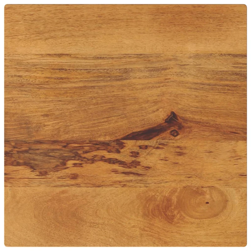 Bordsskiva 50x50x3,8 cm fyrkantig massiv mango-trä