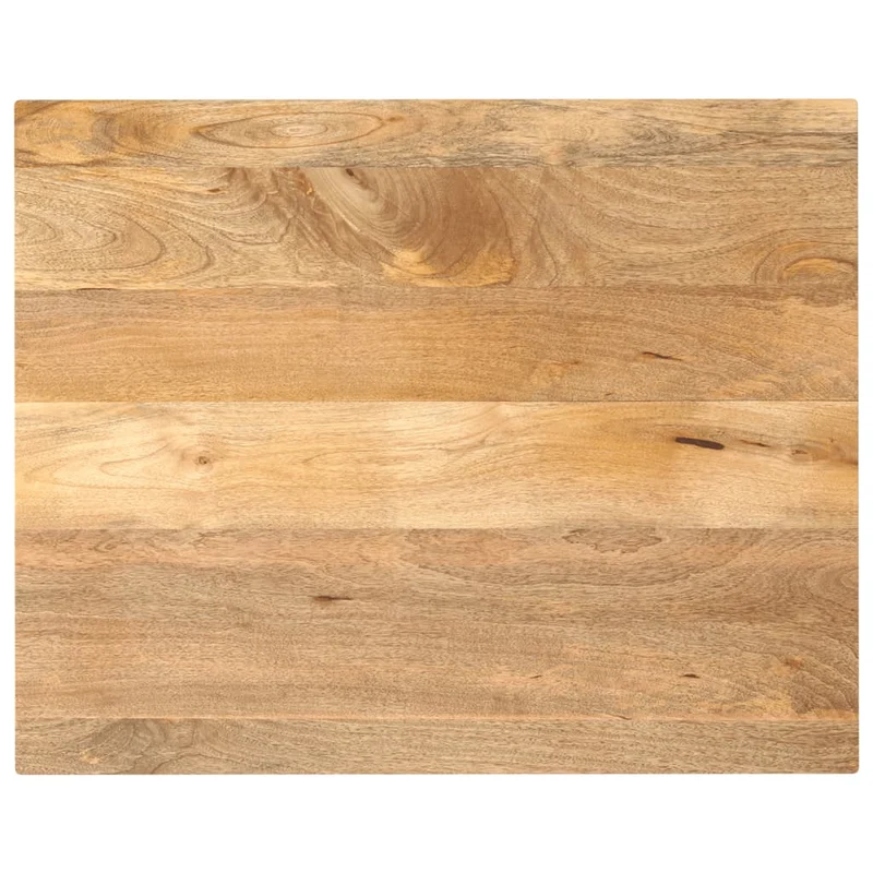 Bordsskiva 100x80x2,5 cm rektangulär massivt mango-trä