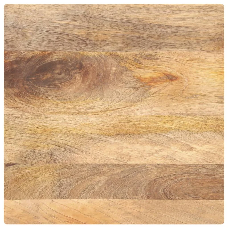 Bordsskiva 40x40x3,8 cm fyrkantig massivt mango-trä