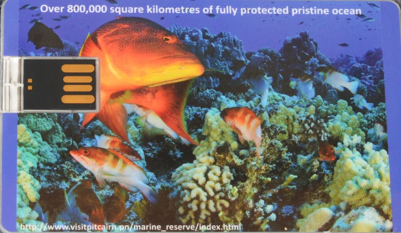 Pitcairn Islands Marine Reserve USB Card