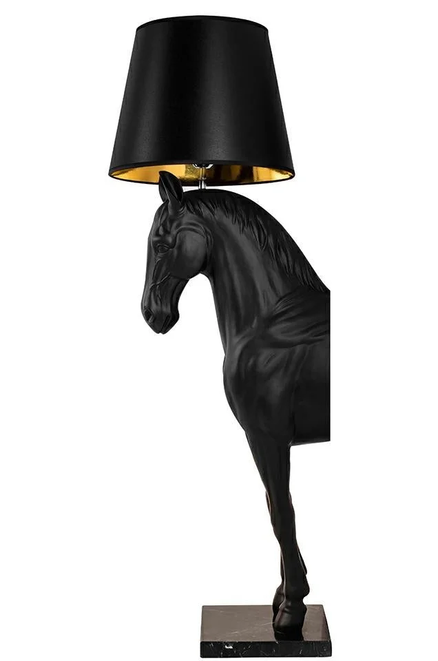 Golvlampa - HORSE STAND S, svart