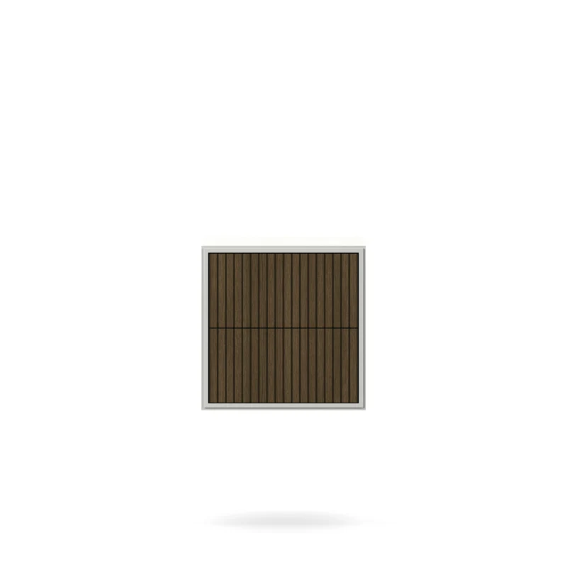 Line Burned Walnut Sängbord Vägghängd