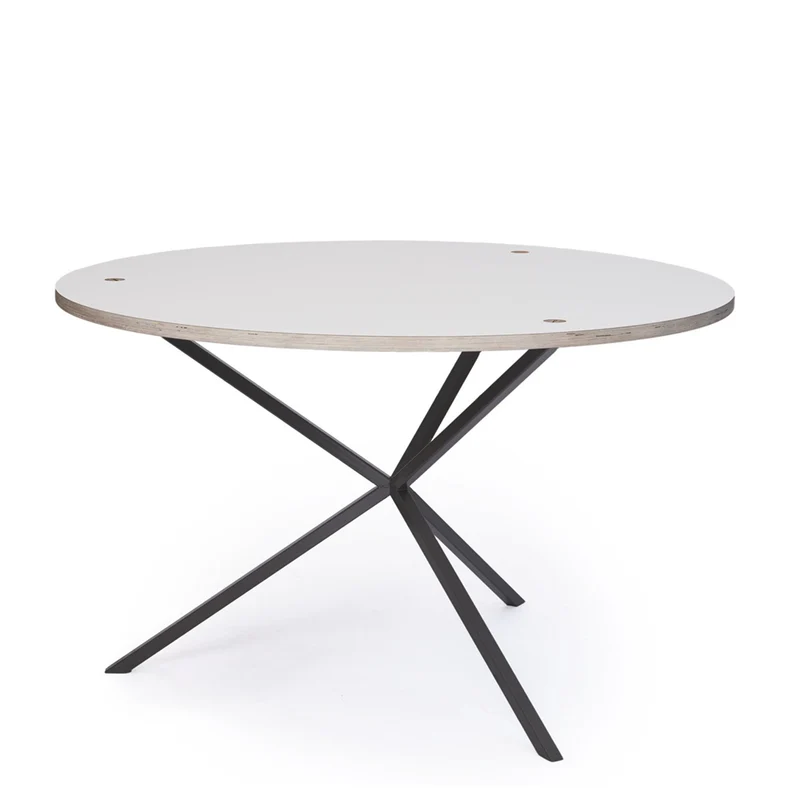 NEB Round Dining Table With Top In Laminate