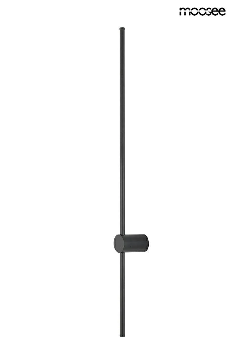 Vägglampa MOOSEE - OMBRE 100, svart