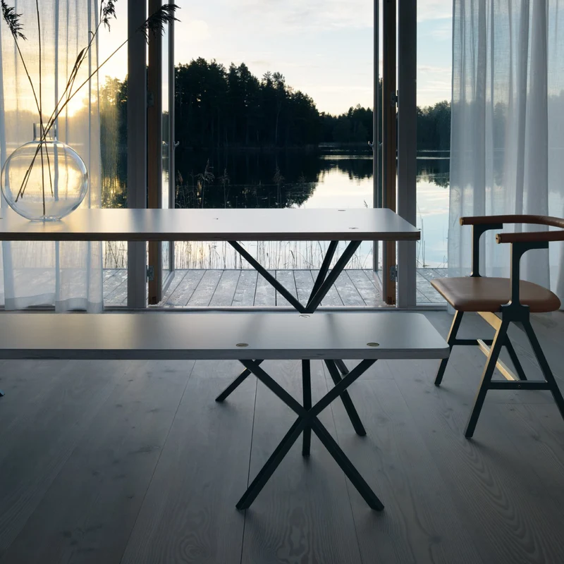 NEB Bench with Top in Fenix laminate