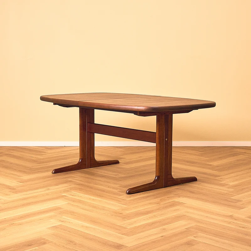 Extendable Mahogany Dining Table by Skovby