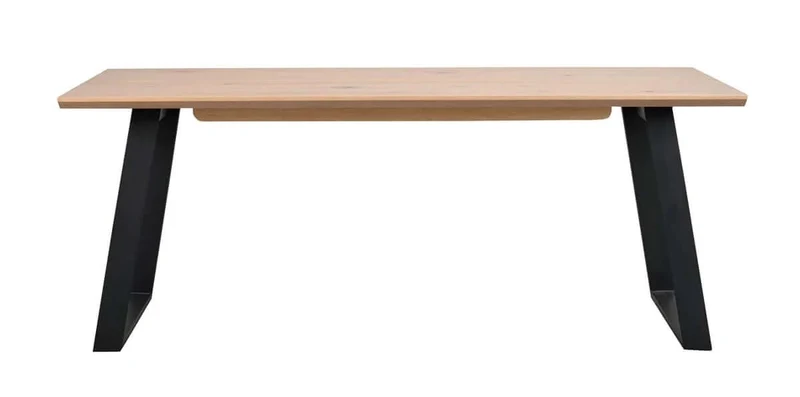 MELVILLE MATBORD VITPIGMENTERAD/SVART