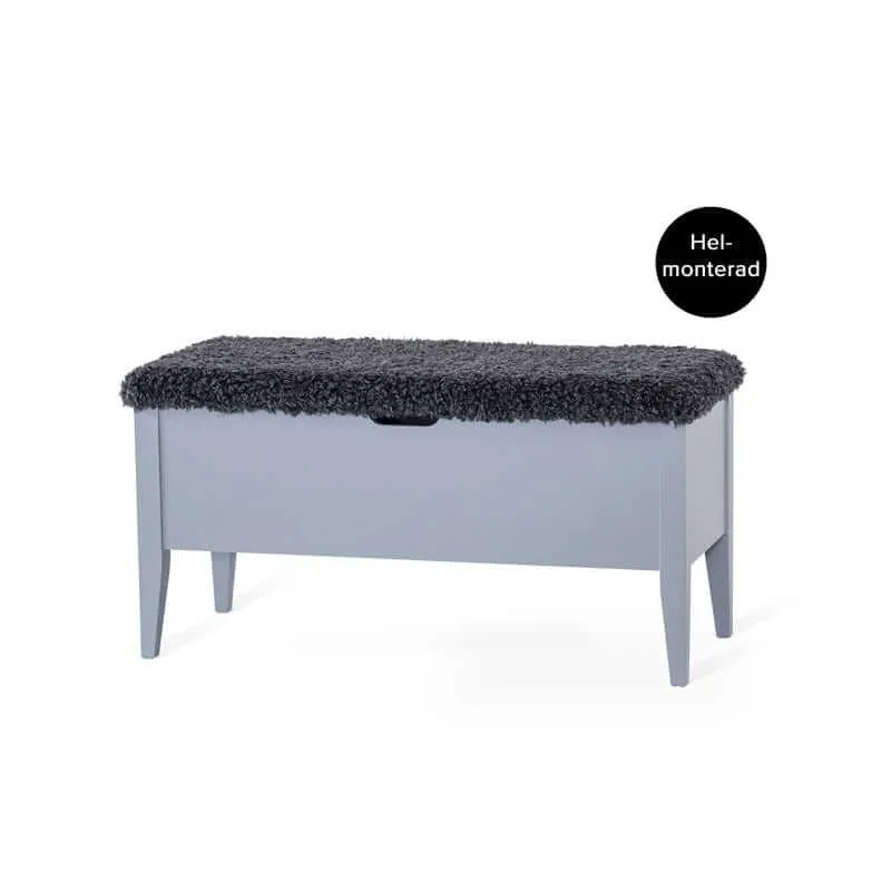 KLINTE BÄNK 90 GRÅ/FÅRPÄLS