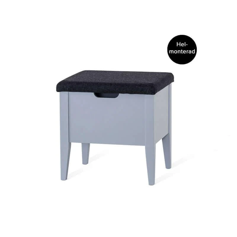 KLINTE BÄNK 45 GRÅ/ULLTYG