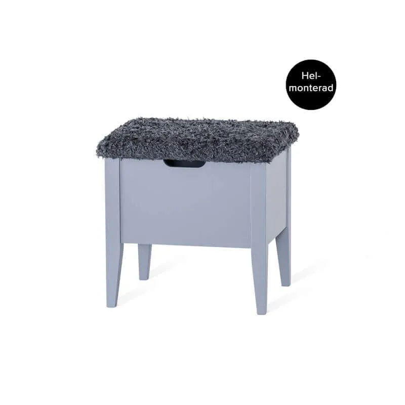 KLINTE BÄNK 45 GRÅ/FÅRPÄLS