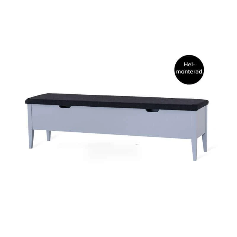 KLINTE BÄNK 160 GRÅ/ULLTYG