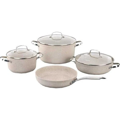 Korkmaz Granite Granite 7 Delar Cookware A1272