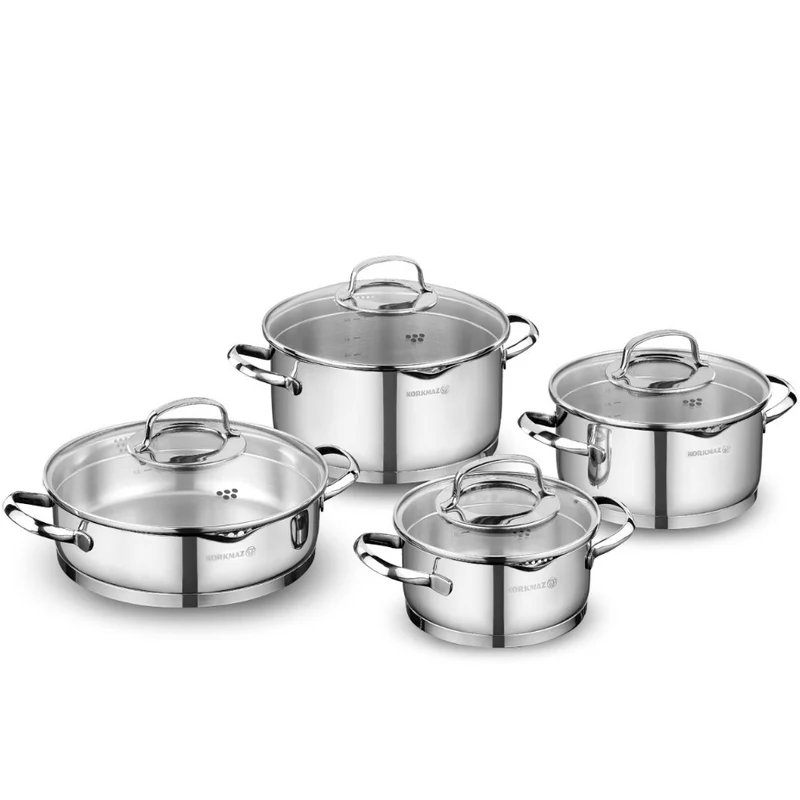 Korkmaz Steama 8 Delar Cookware A1999