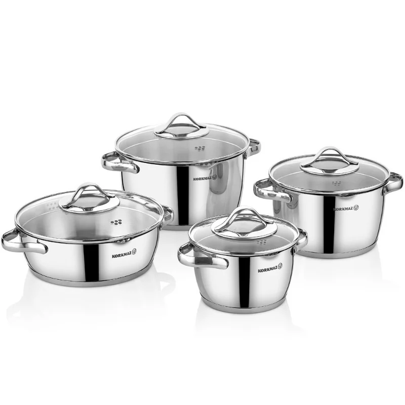 Korkmaz Stara 8 Delar Cookware A2609
