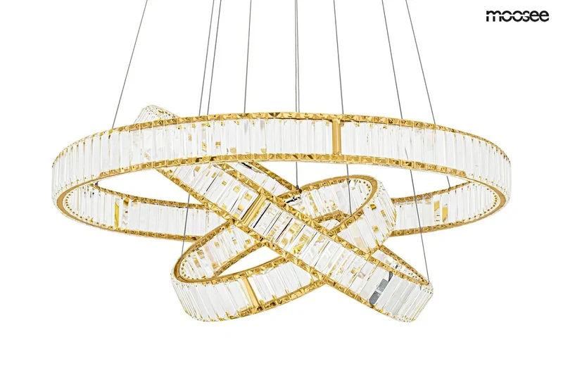 Taklampa MOOSEE - LIBERTY TRIPLES, guld