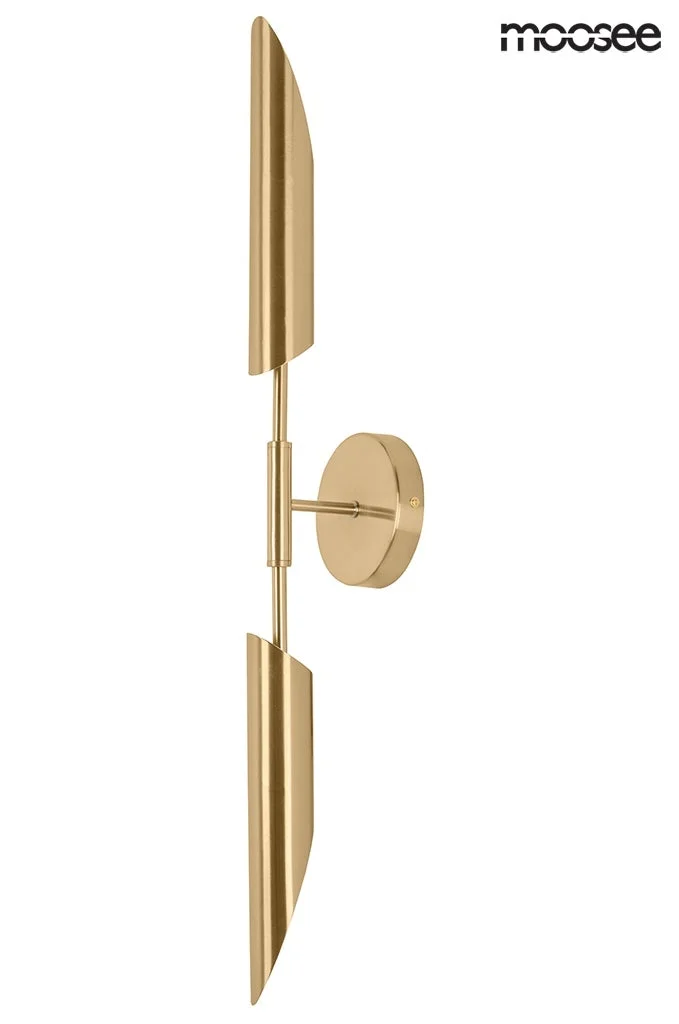Vägglampa MOOSEE - LOCCA, guld