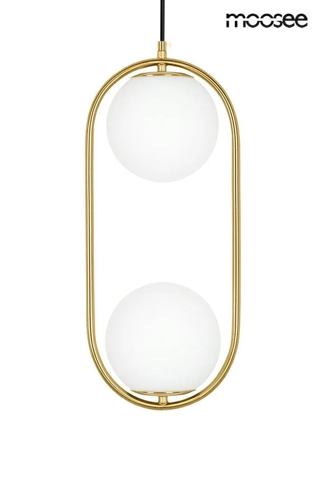 Taklampa MOOSEE - AURELIA TWIN, guld