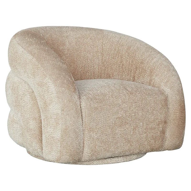 Snurrfåtölj Arcus beige