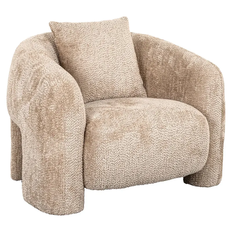 Fåtölj Milania beige