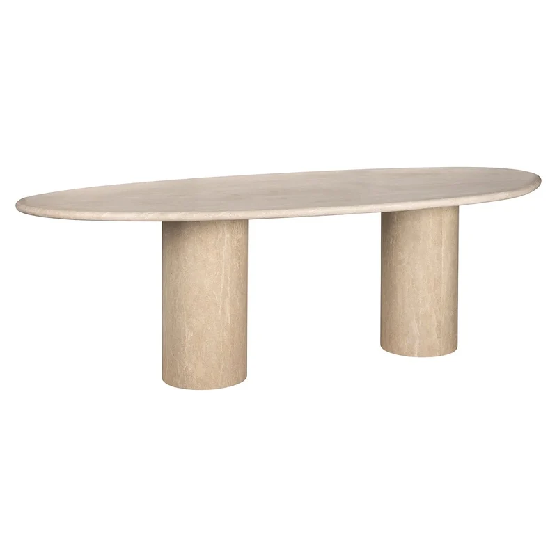 Matbord Renaissance Travertin (Beige)