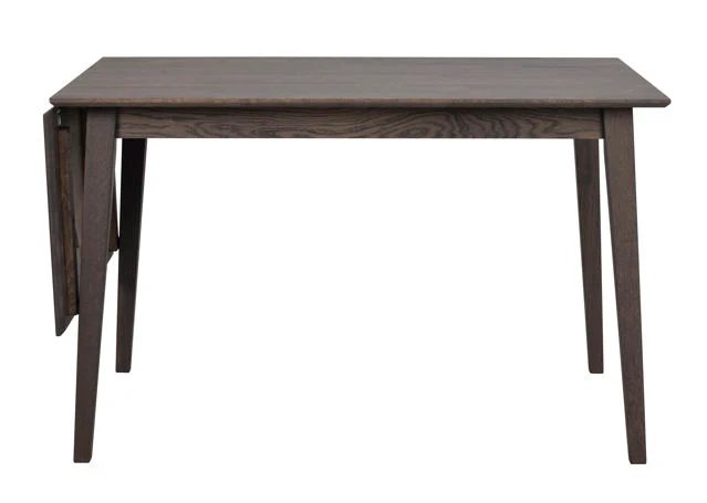 Filippa klaffbord 120+45 mörkbrun ek
