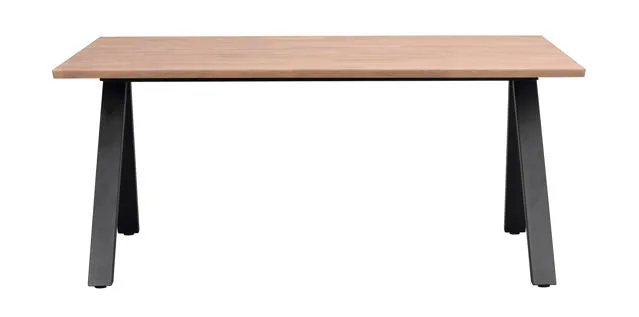 Carradale matbord 170 ek/V-ben svart metall