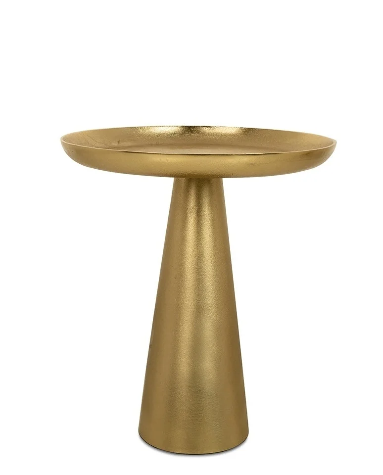 Sidobord KARE DESIGN - PLATEAU UNO 45, guld