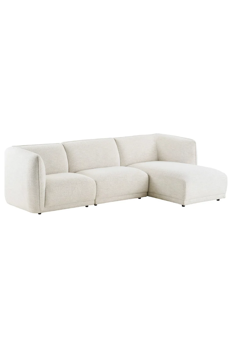 Noor Loungesoffa Off-white höger divan