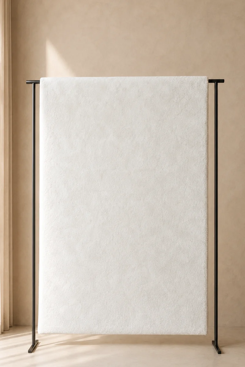 Blanca Rektangulär Matta 300x200 cm Vit