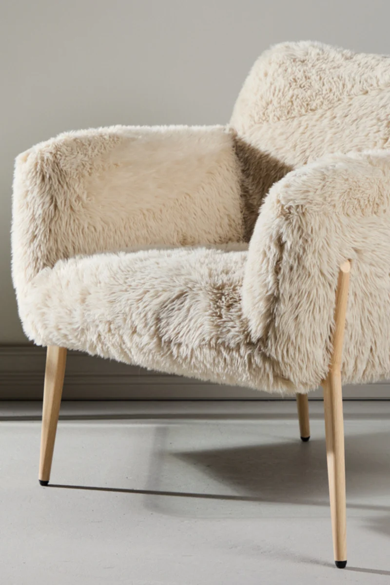 Fåtölj Beige